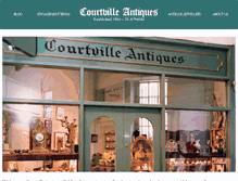 Tablet Screenshot of courtvilleantiques.com